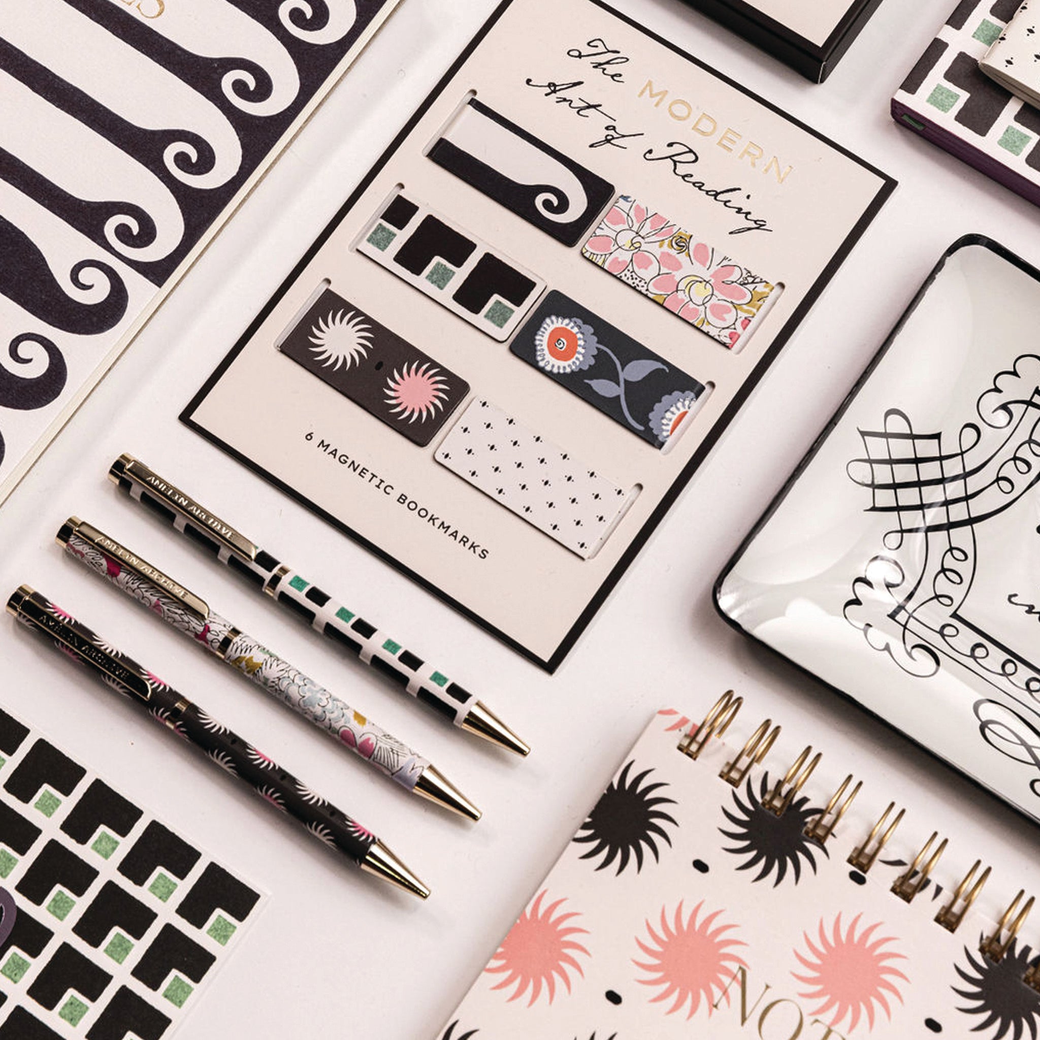 Assorted Magnetic Bookmark Set