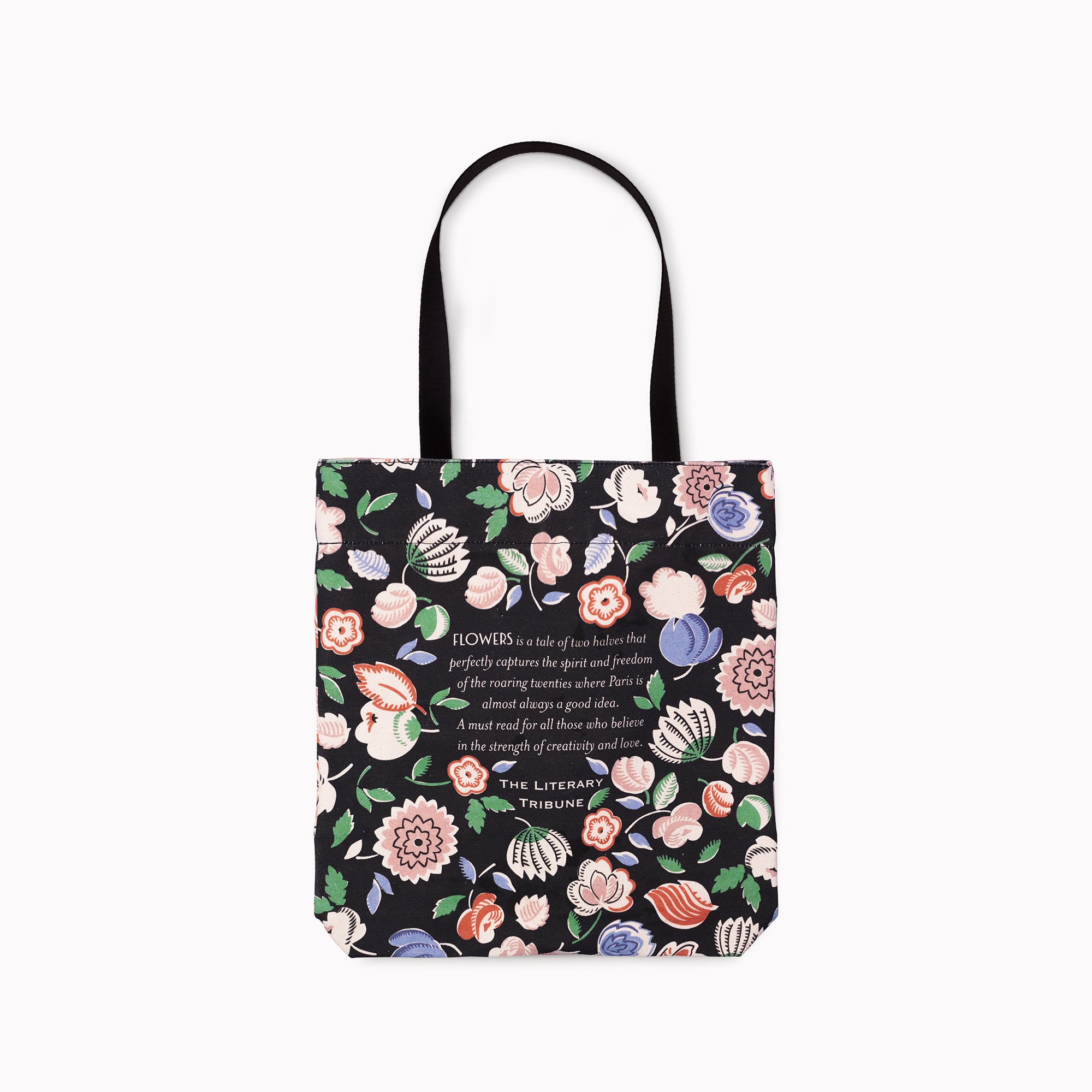 The Secret Life of Flowers Canvas Tote
