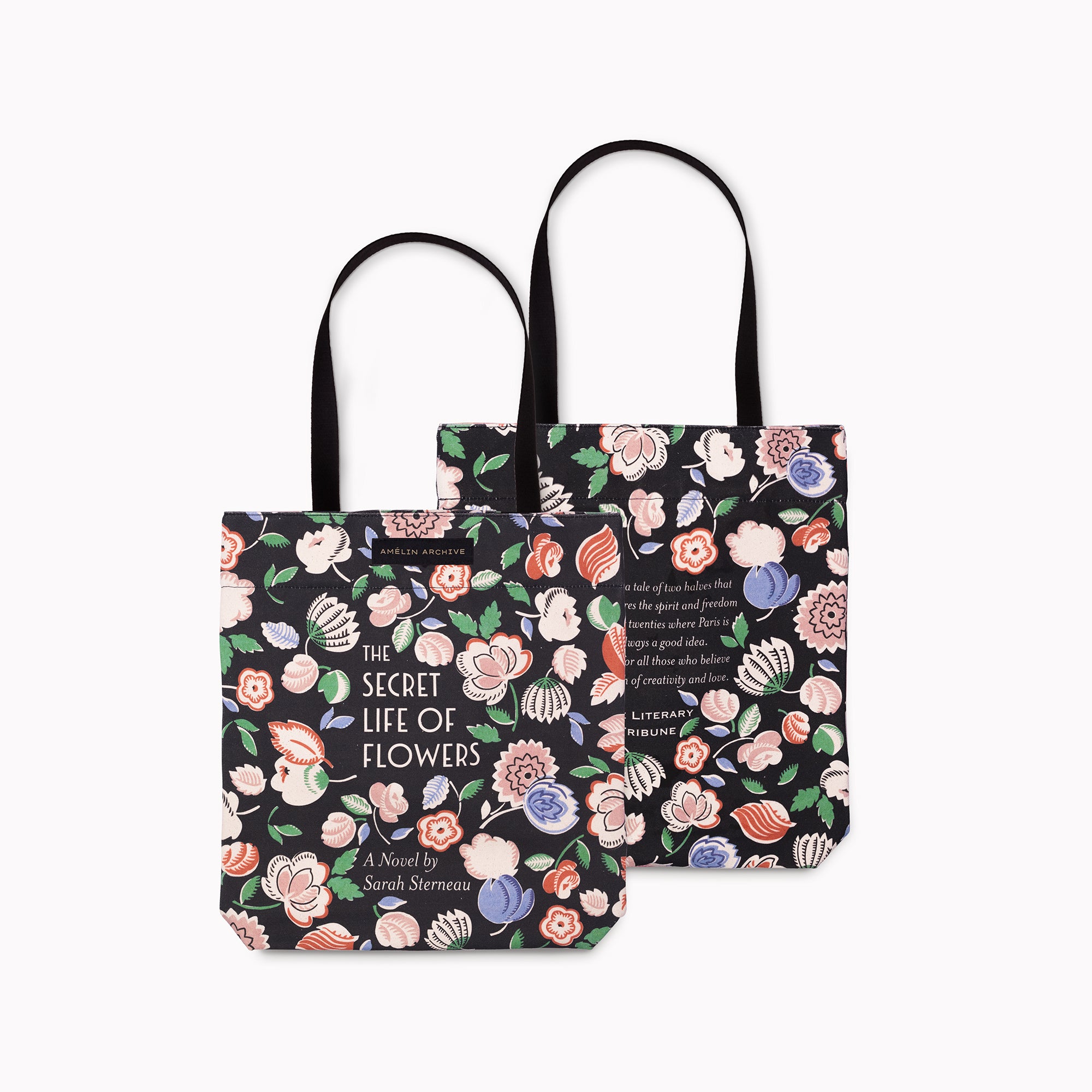 The Secret Life of Flowers Canvas Tote