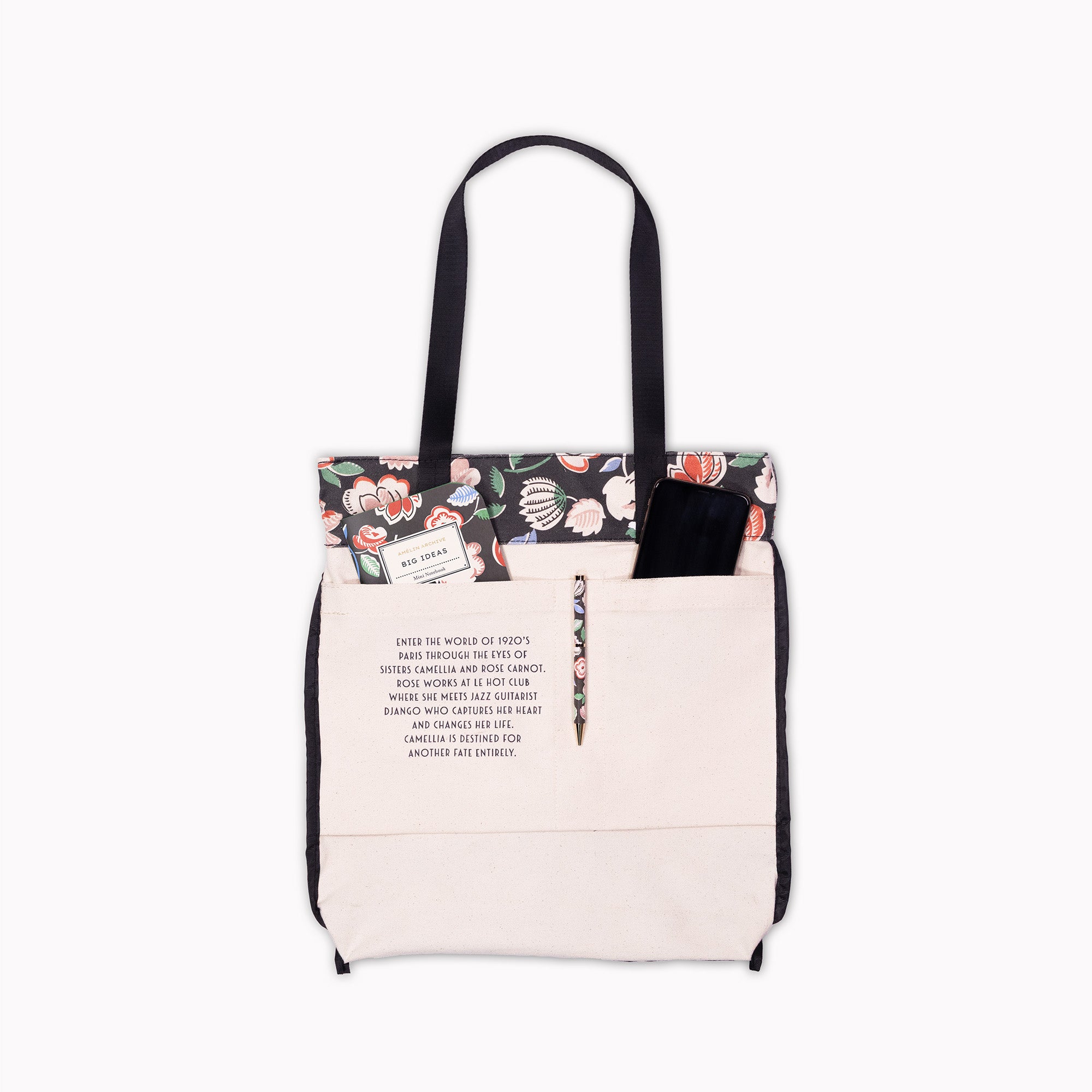 The Secret Life of Flowers Canvas Tote