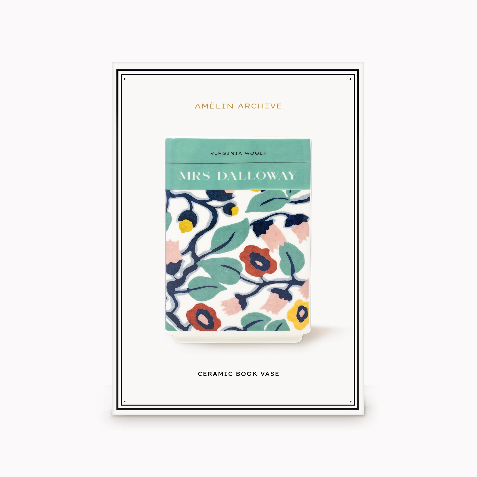 Mrs Dalloway Ceramic Book Vase