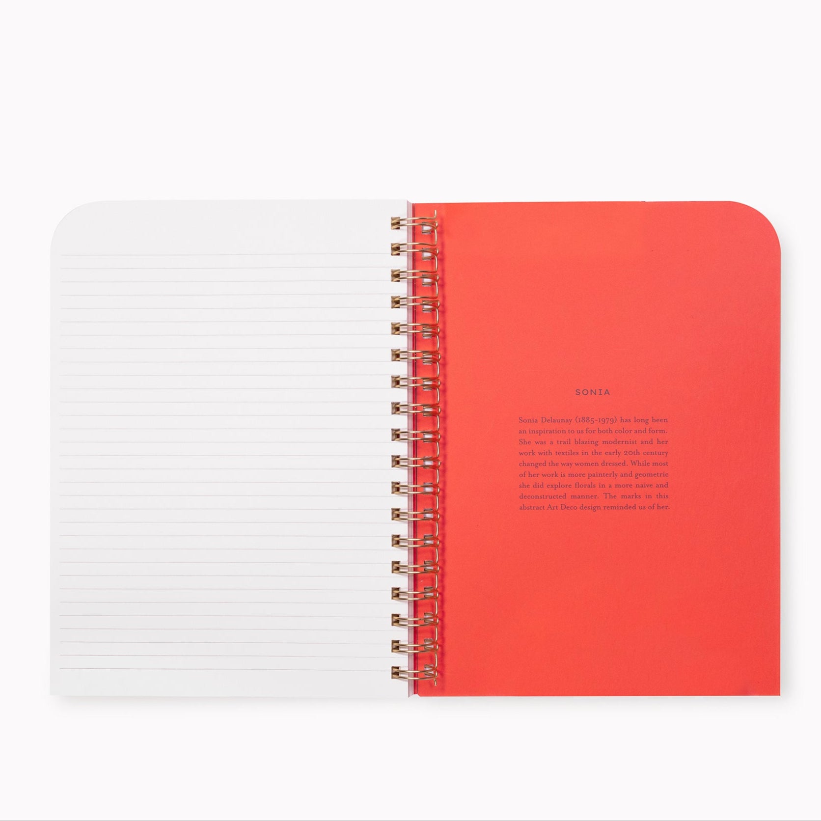 Sonia Classic Spiral Notebook