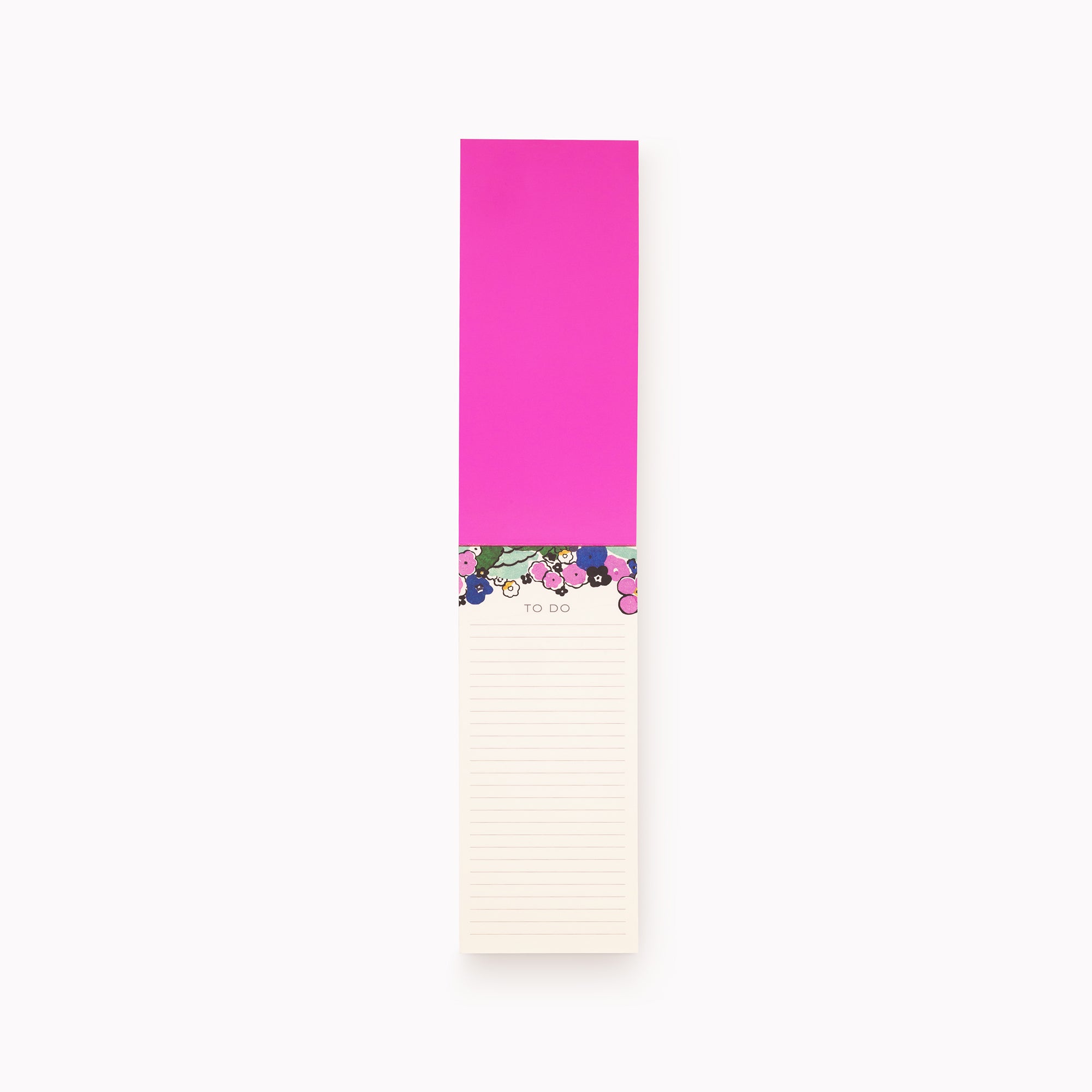 Florale Long list Notepad