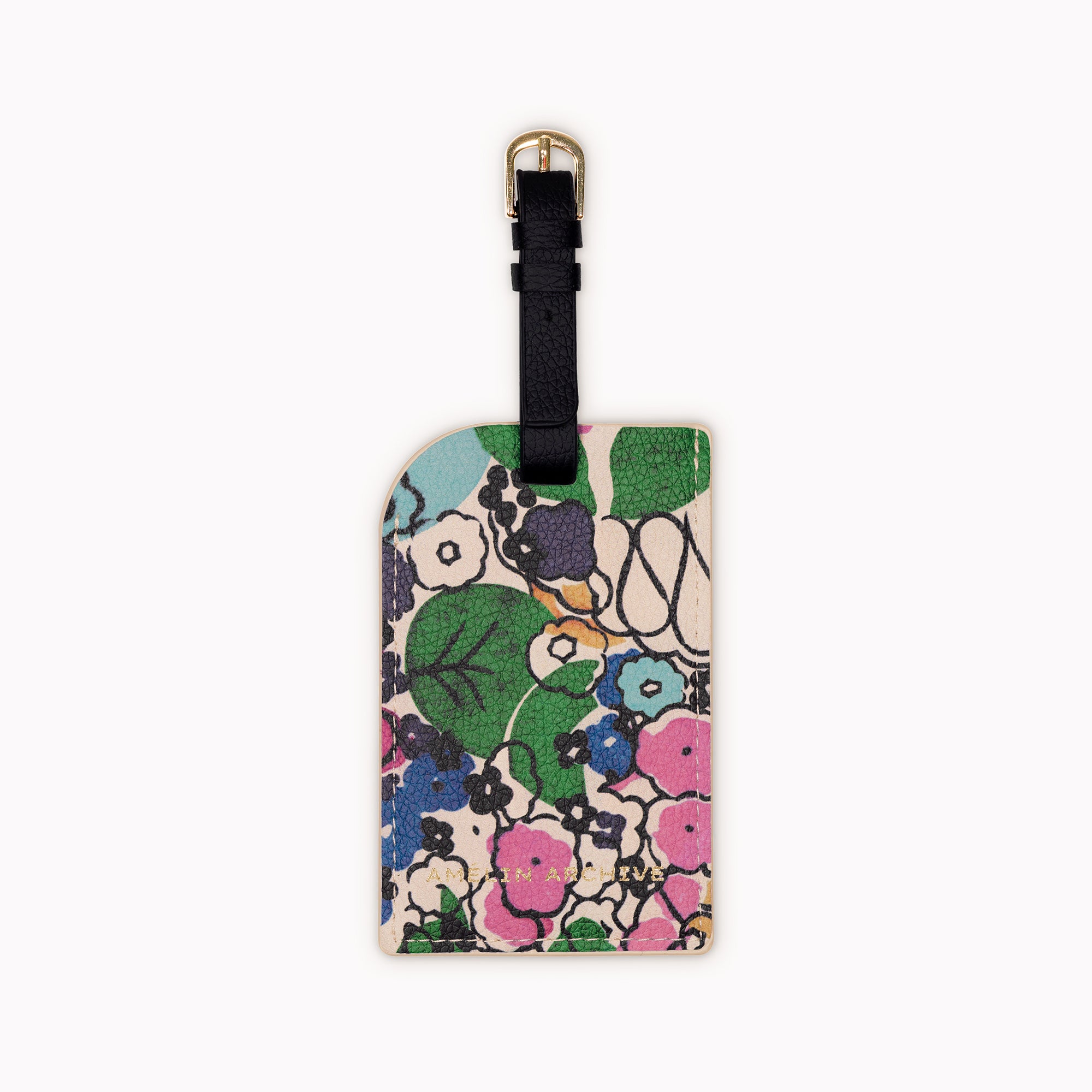 Florale Luggage Tag