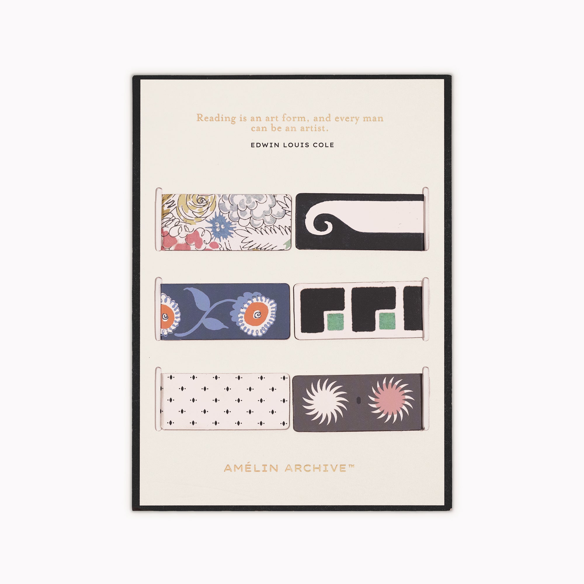 Assorted Magnetic Bookmark Set