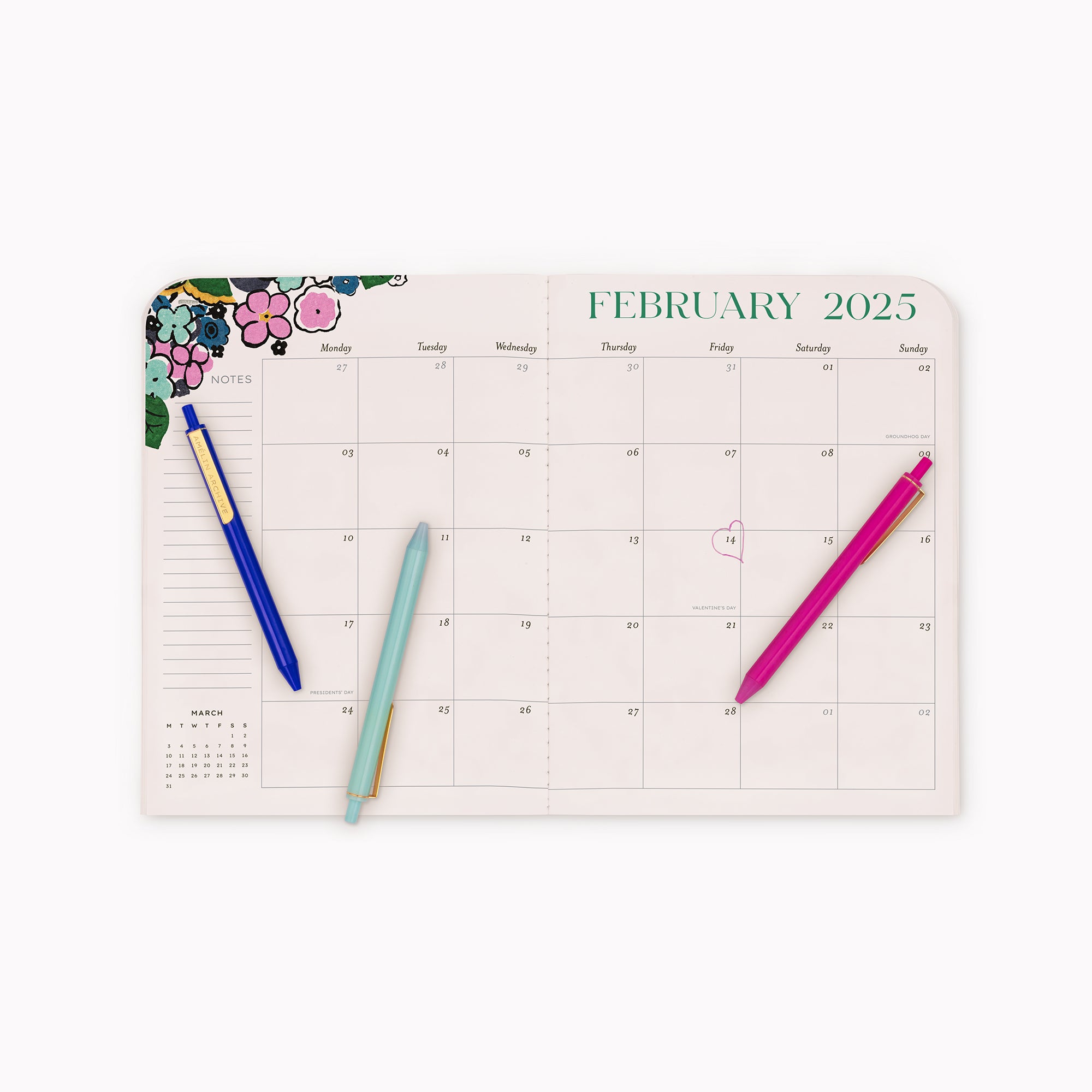 Florale Colored Gel Pens