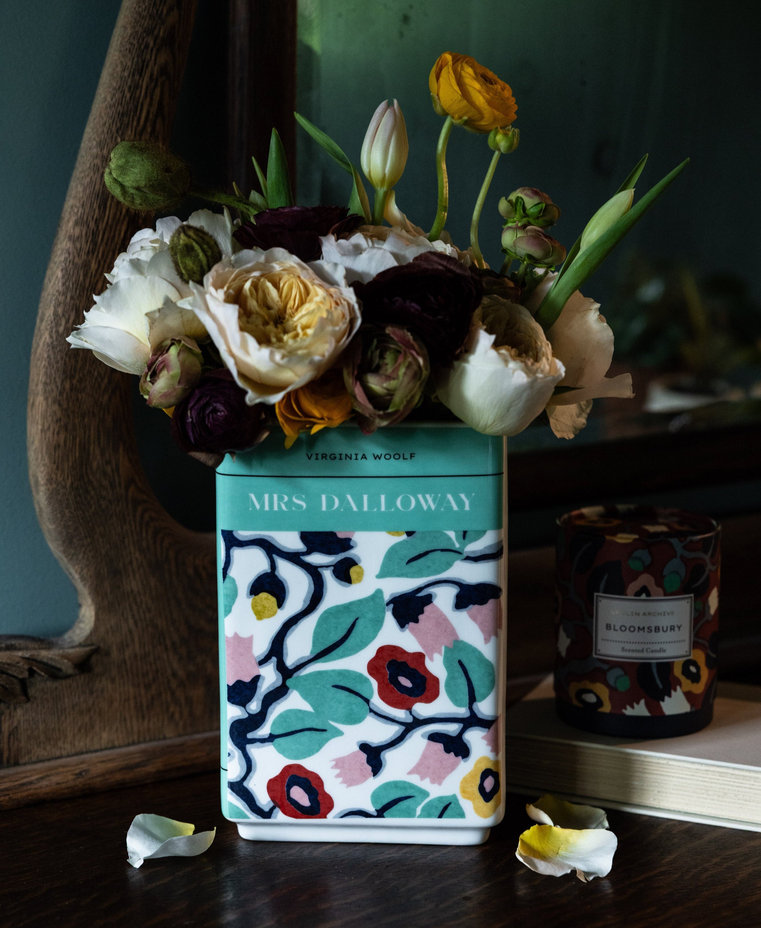 Mrs Dalloway Ceramic Book Vase