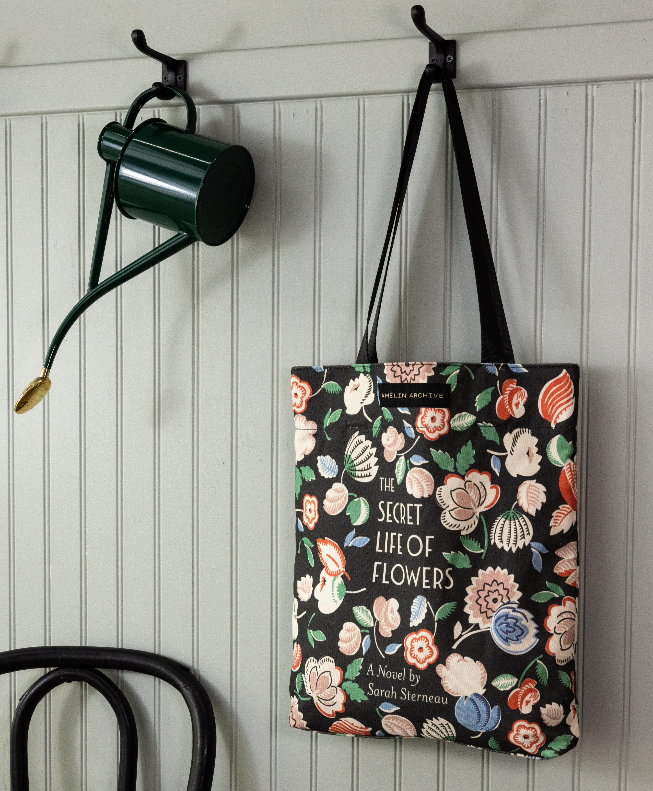 The Secret Life of Flowers Canvas Tote