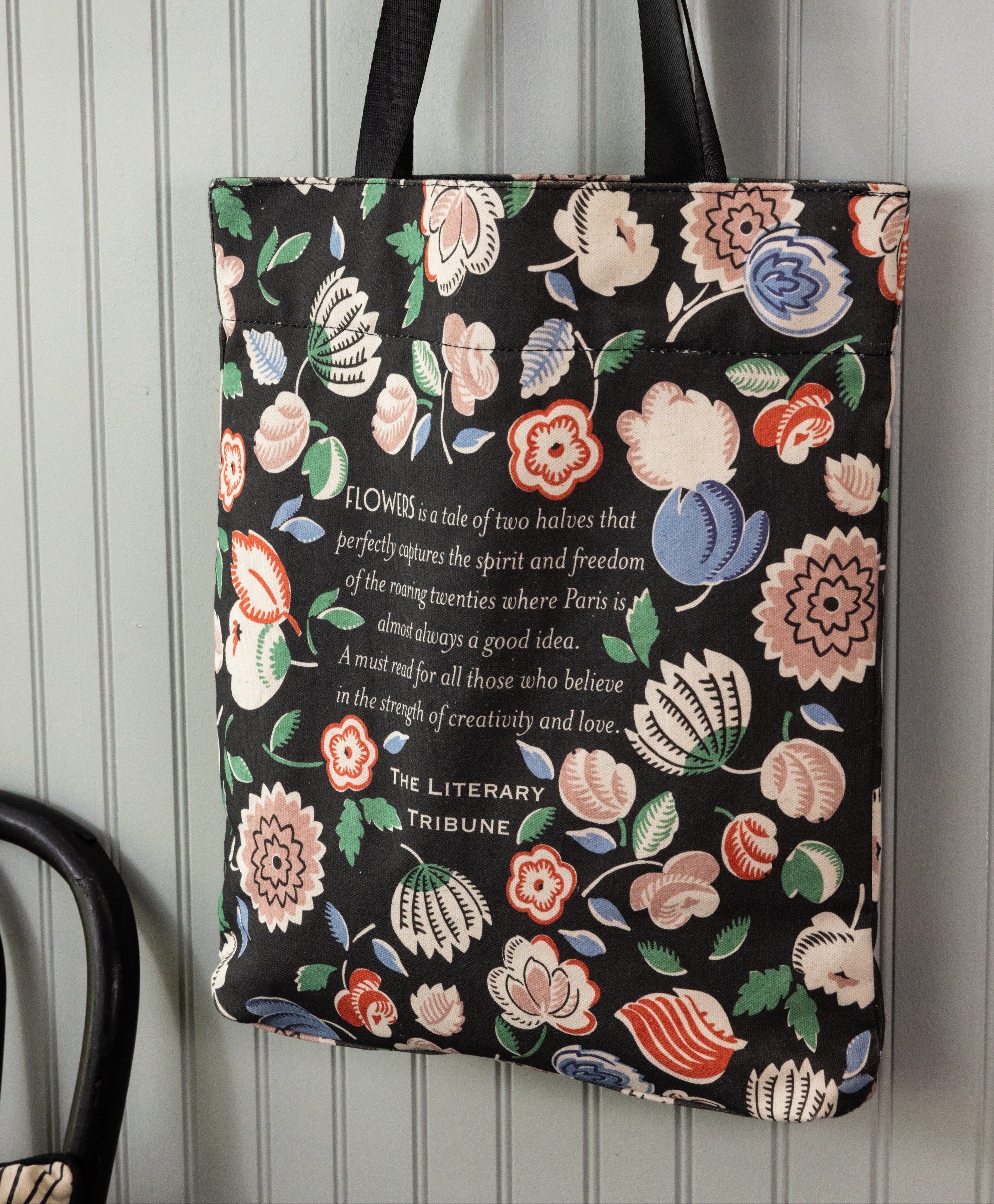 The Secret Life of Flowers Canvas Tote