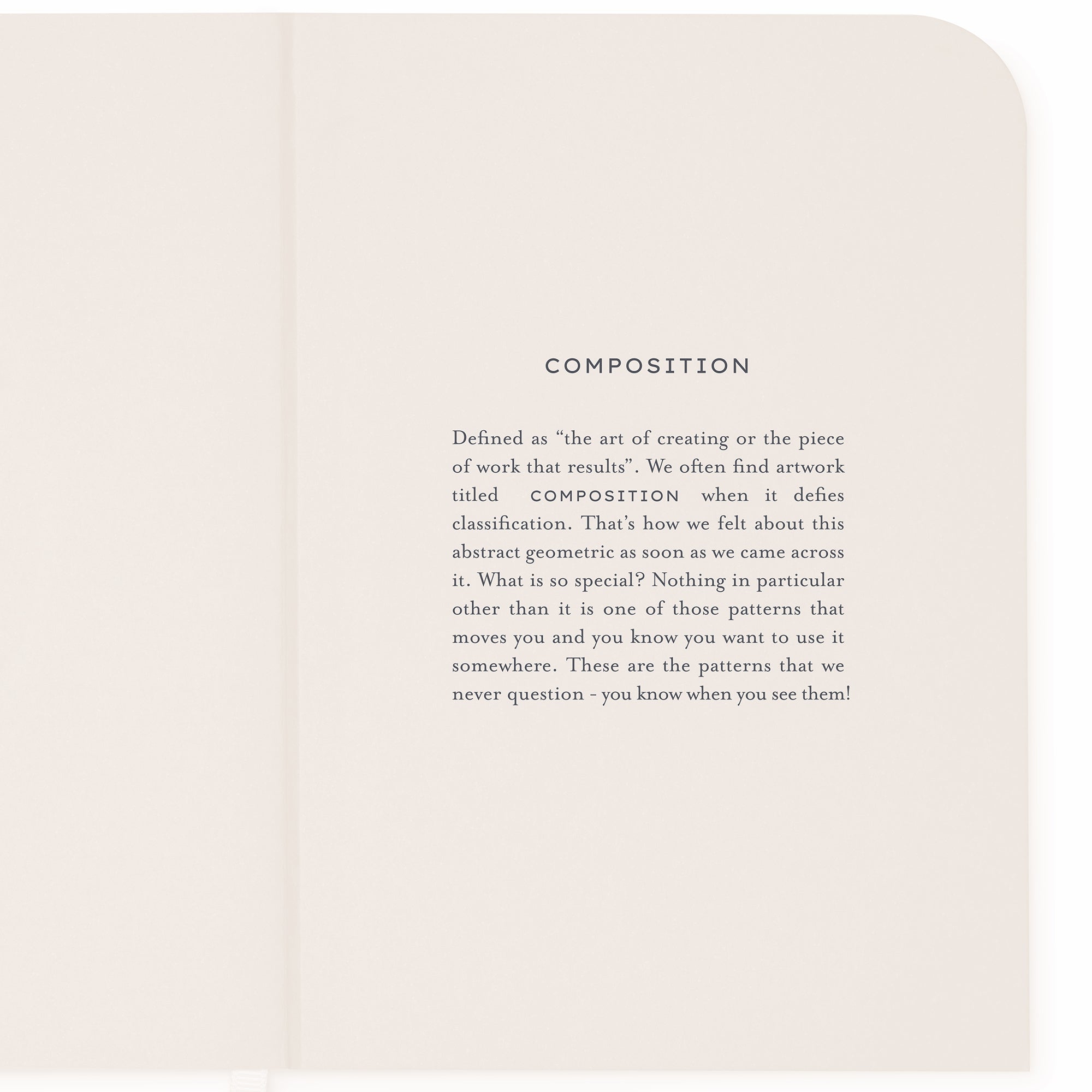 Composition Small Notebook
