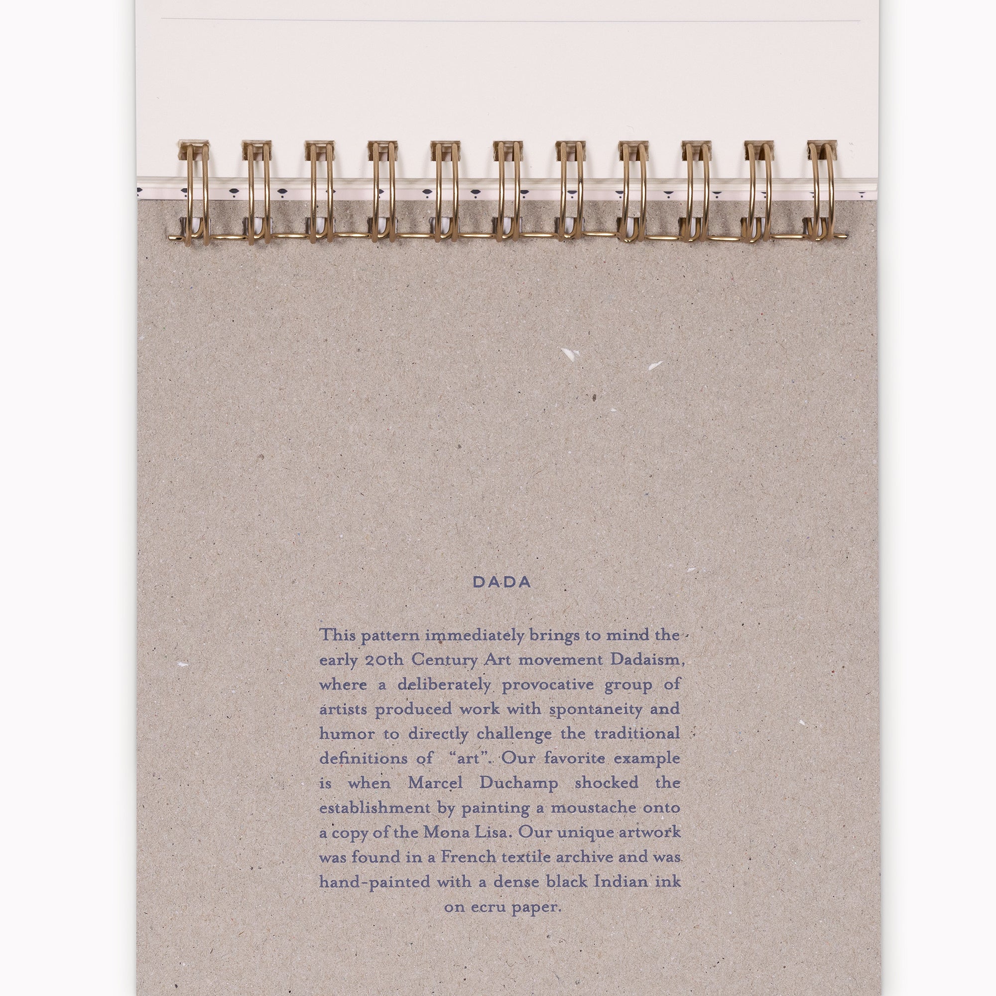 Dada Top Spiral Notebook