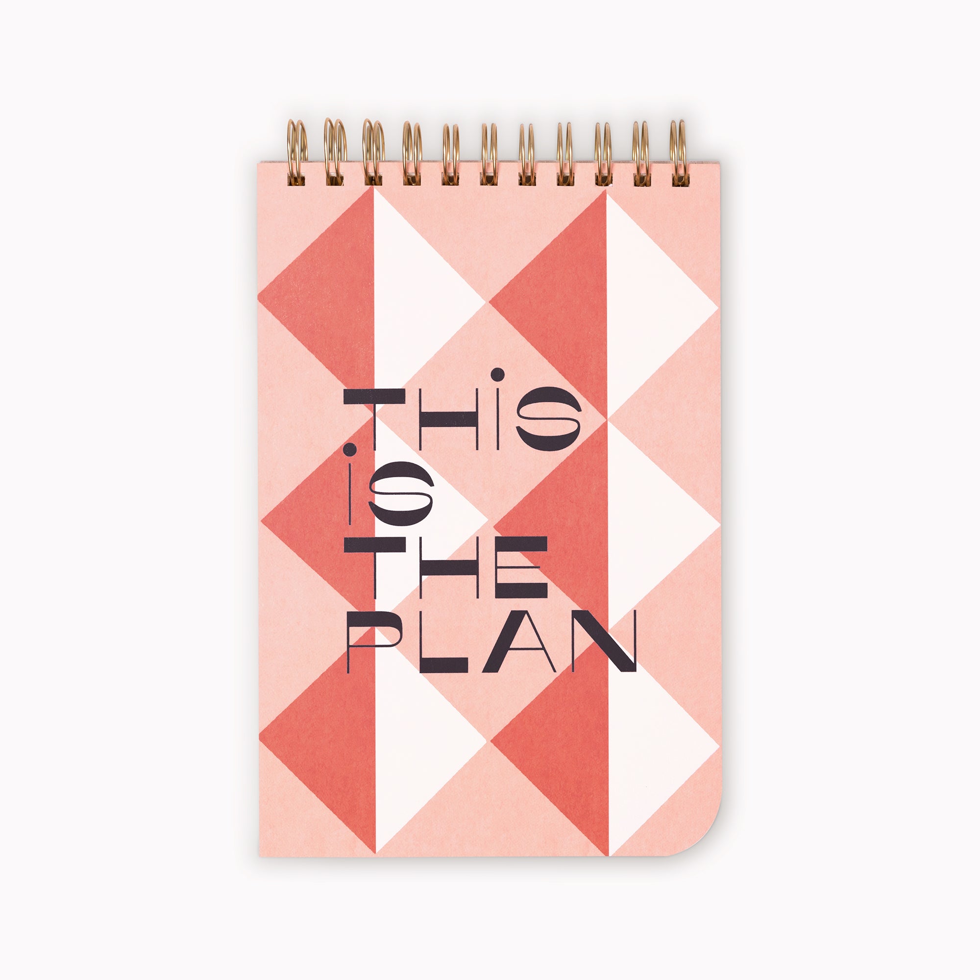 This is the plan Gio Top Spiral Notebook