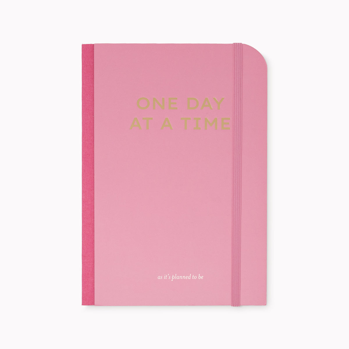 one Day at a time - undated weekly planner.