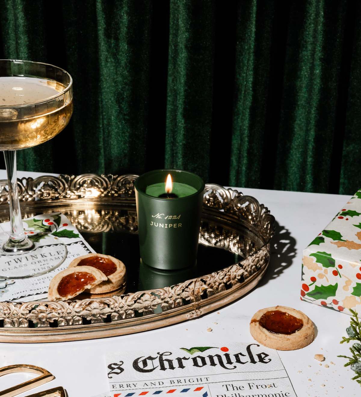 Christmas Chronicle Candle Votive Set