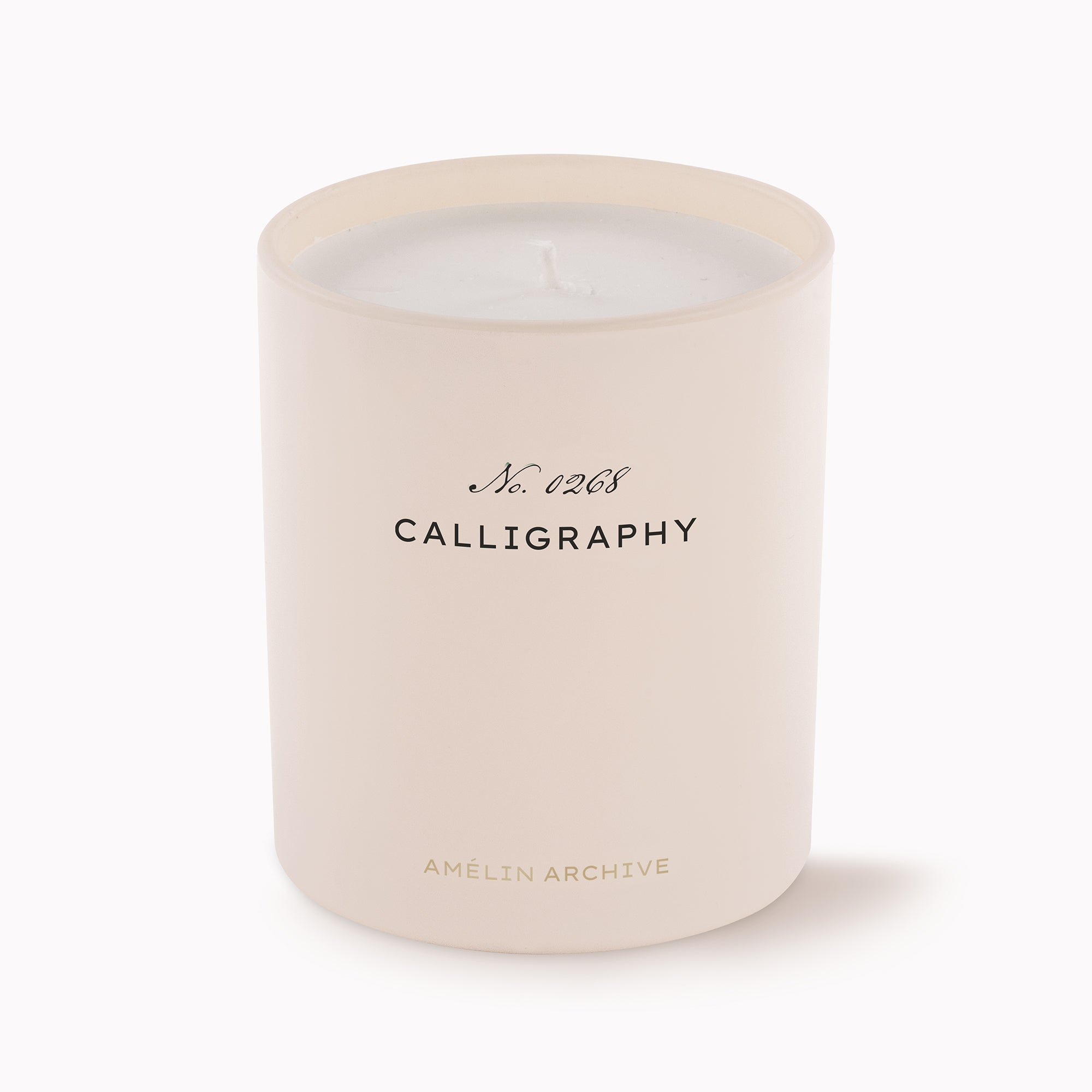 Calligraphy Candle