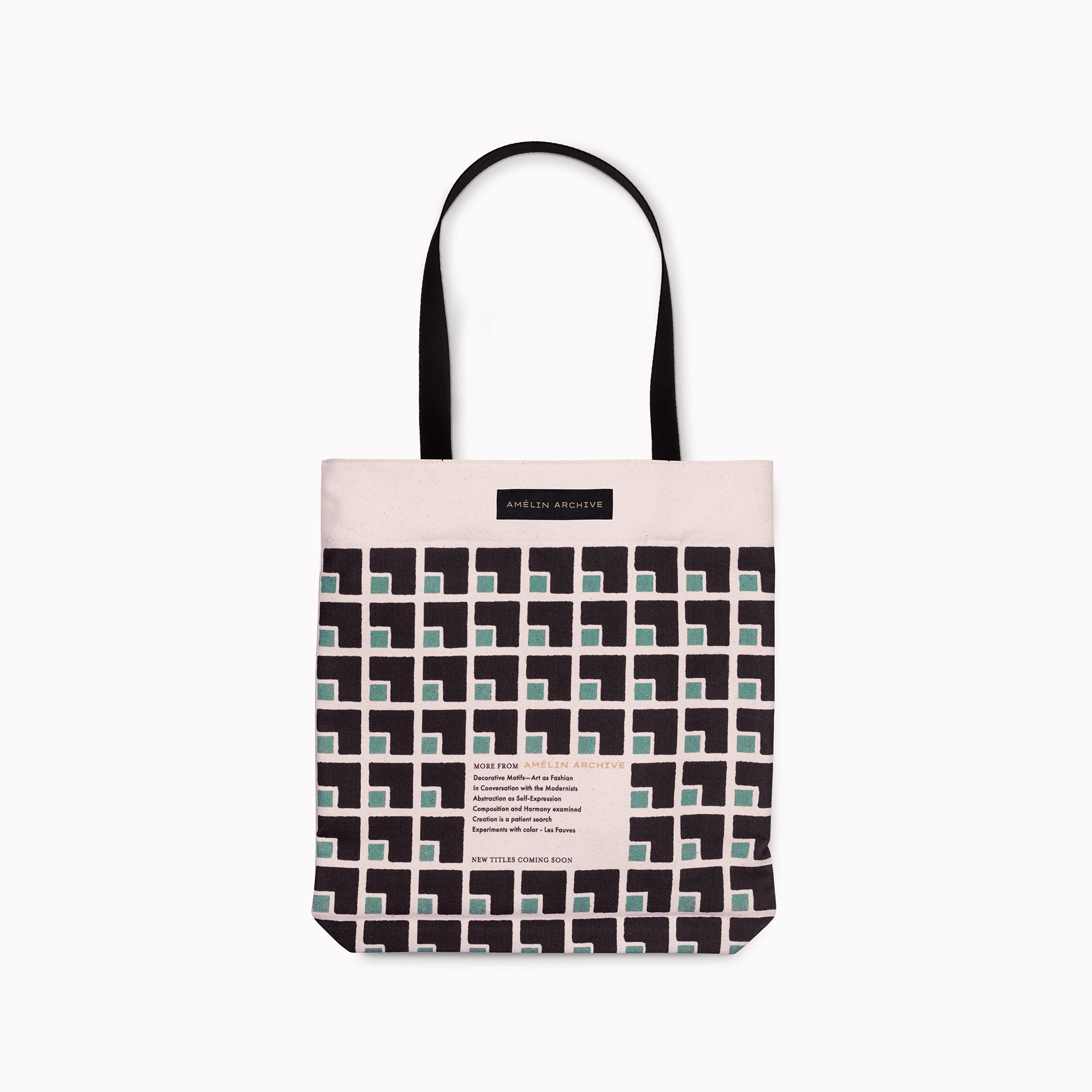 The Art of Color Squared Canvas Tote