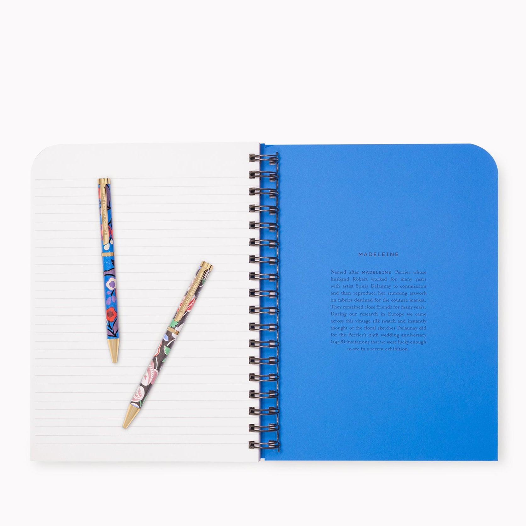 Madeleine Classic Spiral Notebook