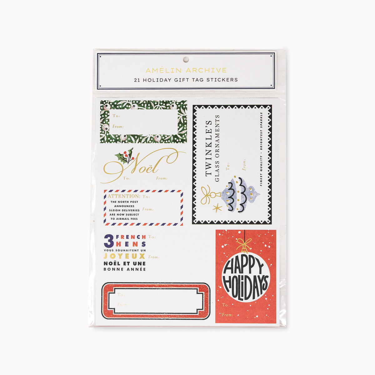 Holiday Sticker set