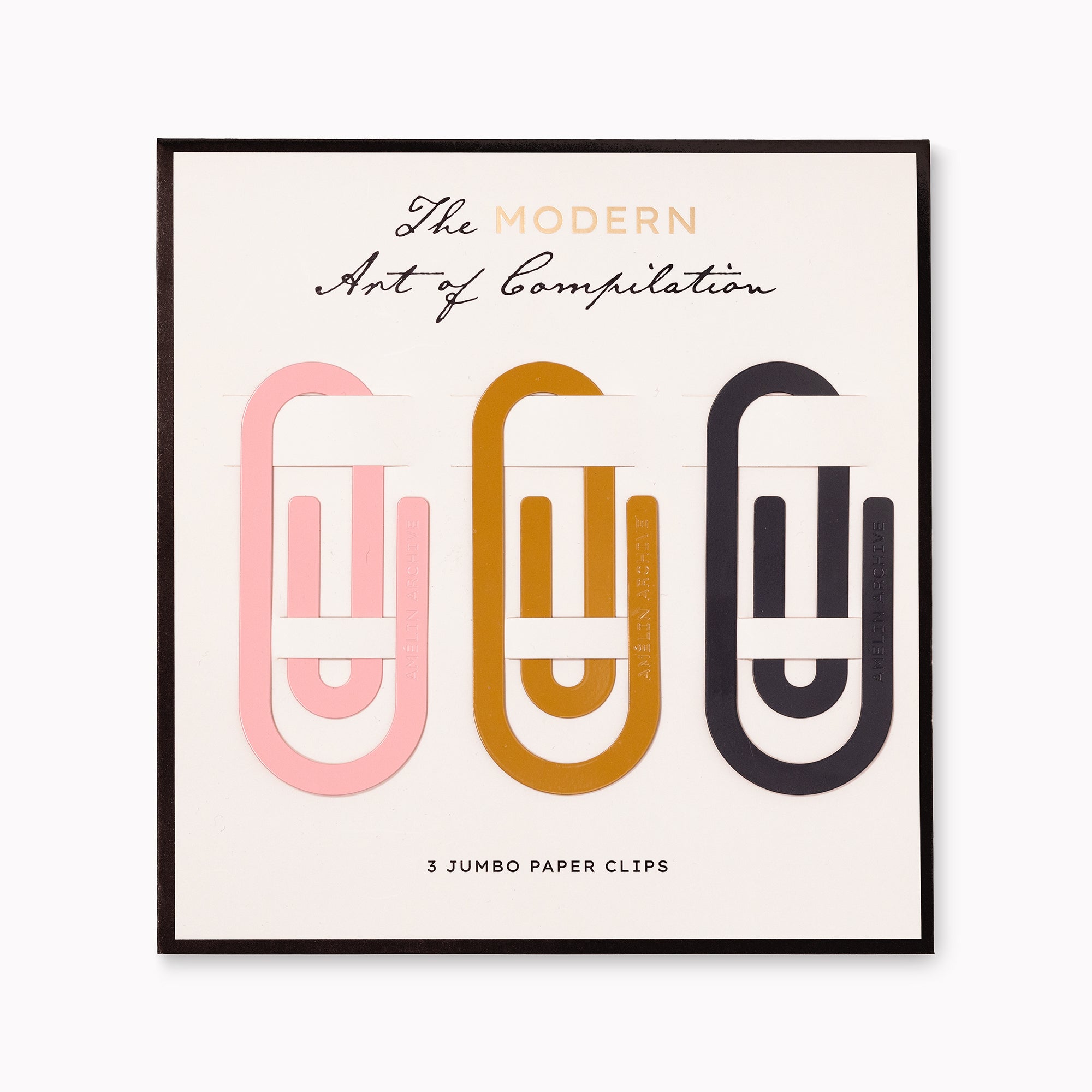 Jumbo Paper Clip Set