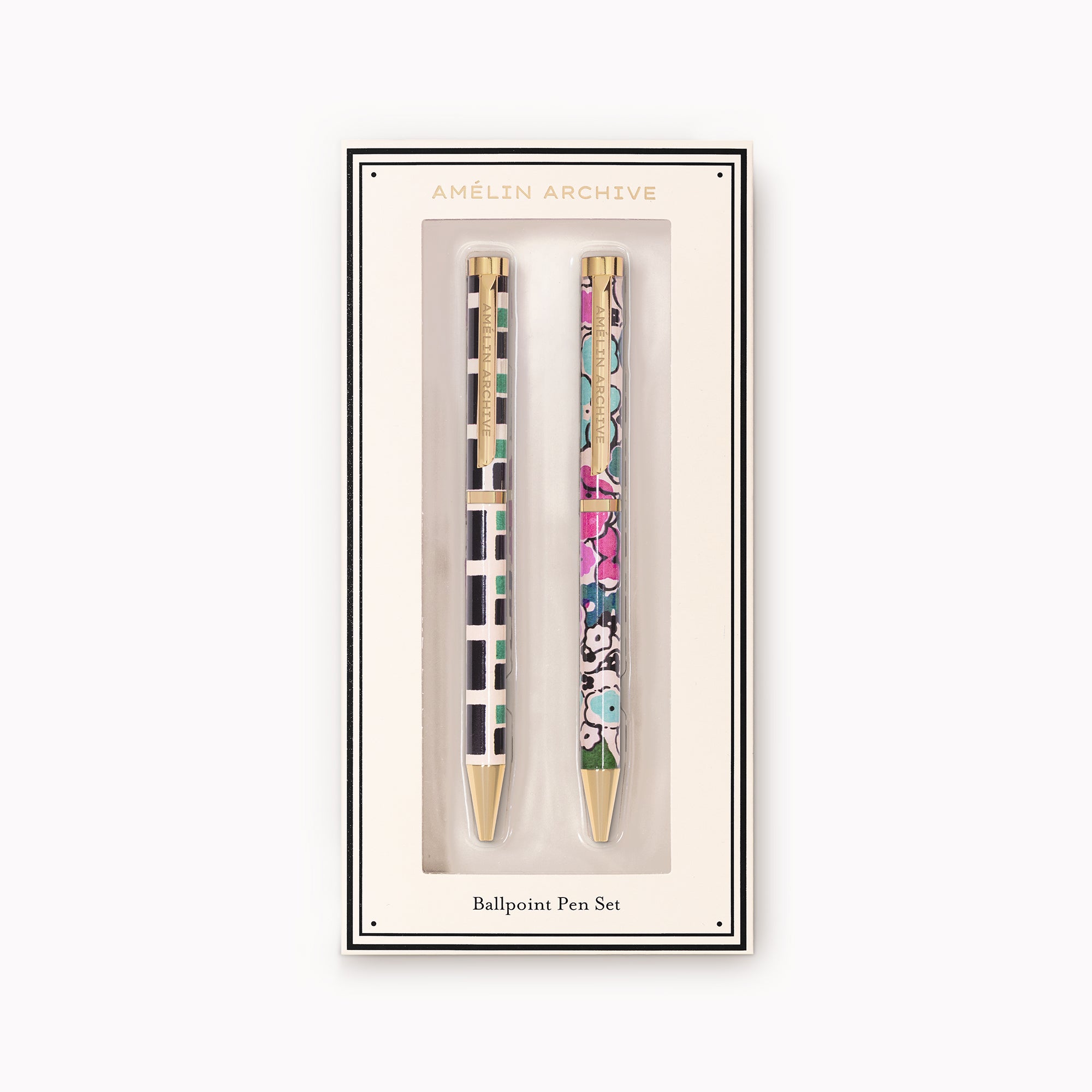 Florale / Squared Pen Set.