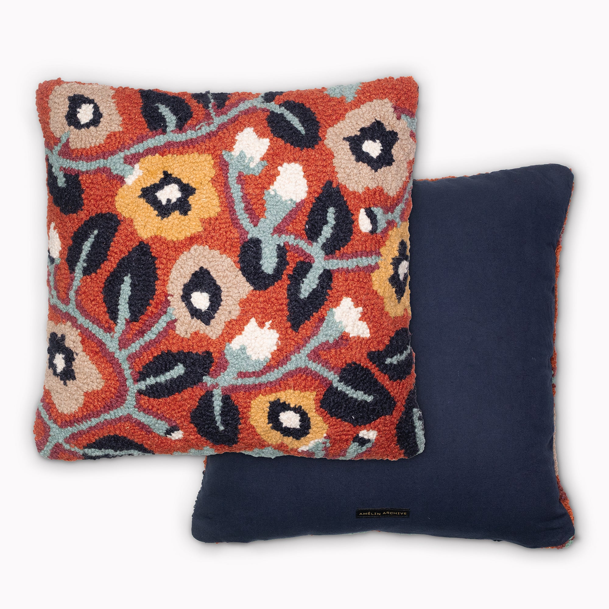 Amelia Bloomsbury Hooked Pillow