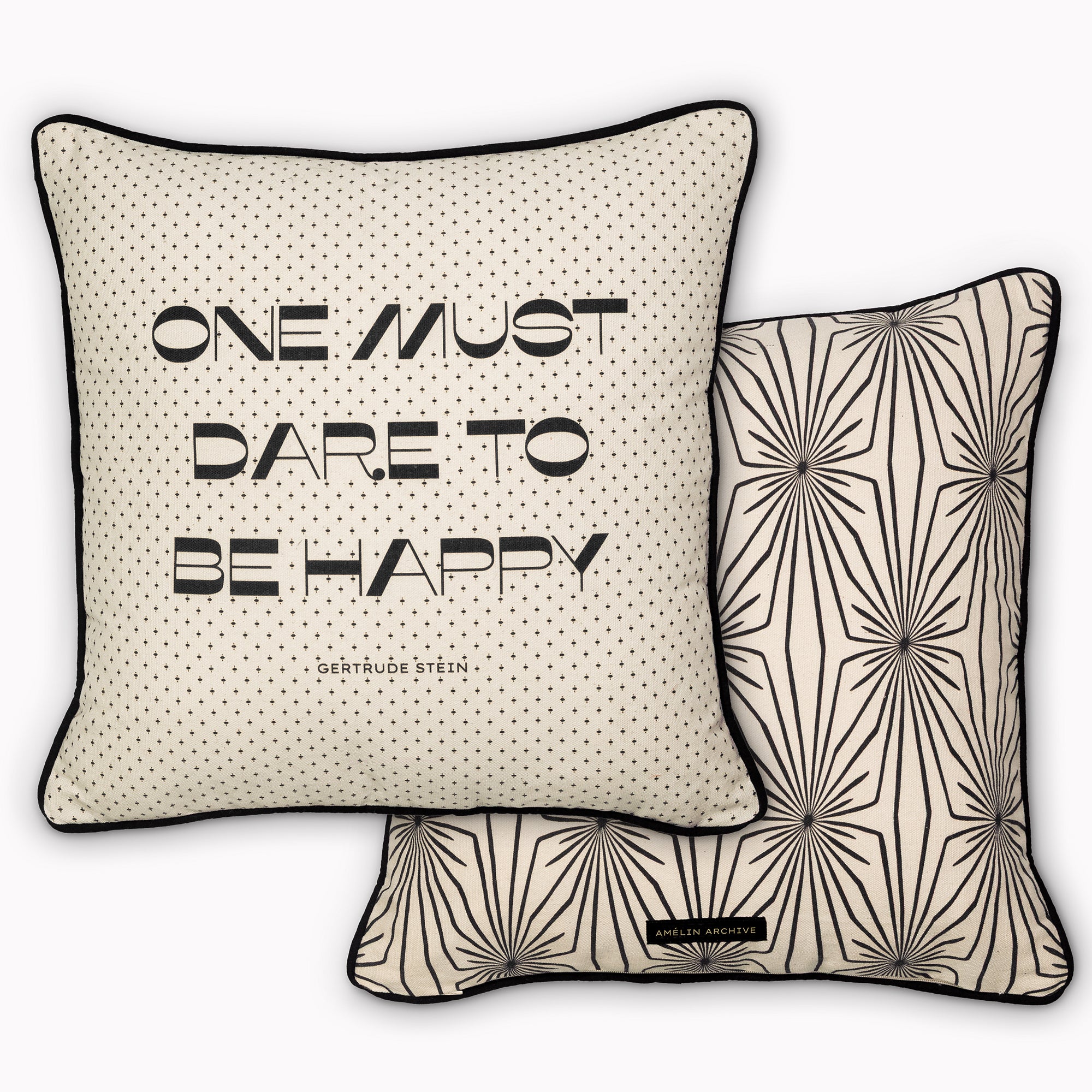 Dare To Be Happy Pillow