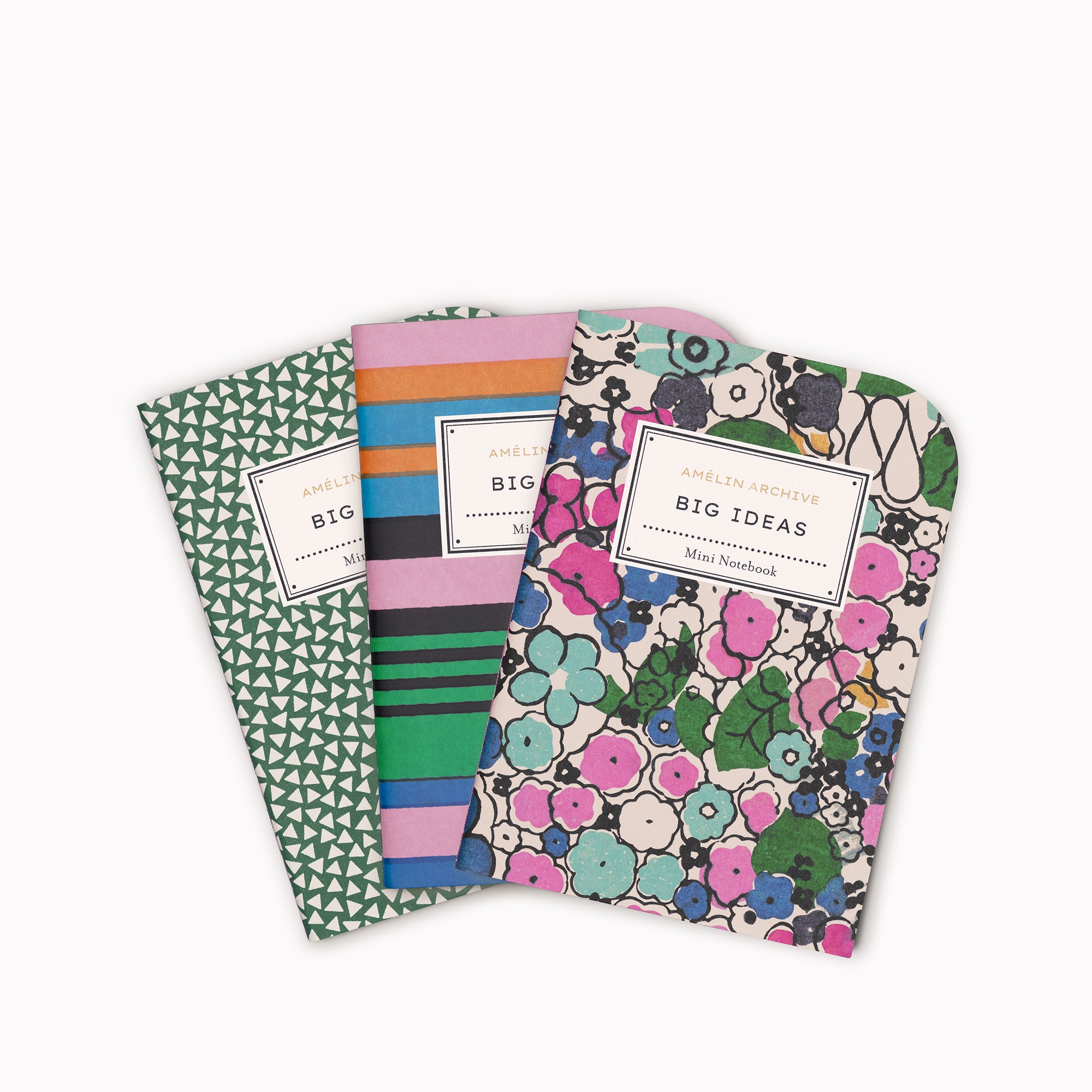 Big Ideas Notebook Set - Florale/ Tate / Bayadere