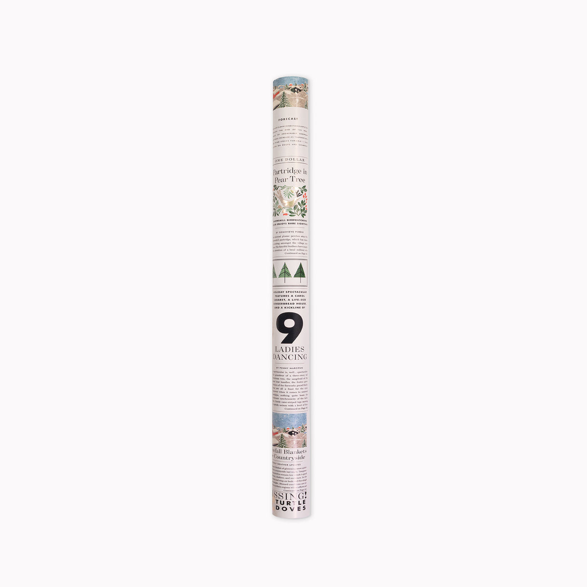 Christmas Chronicle continuous wrapping paper roll